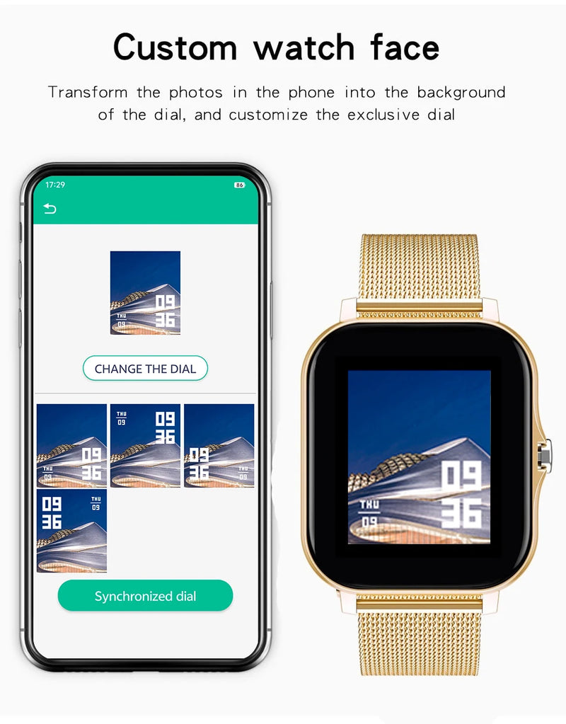 Relógio inteligente smartwhatch