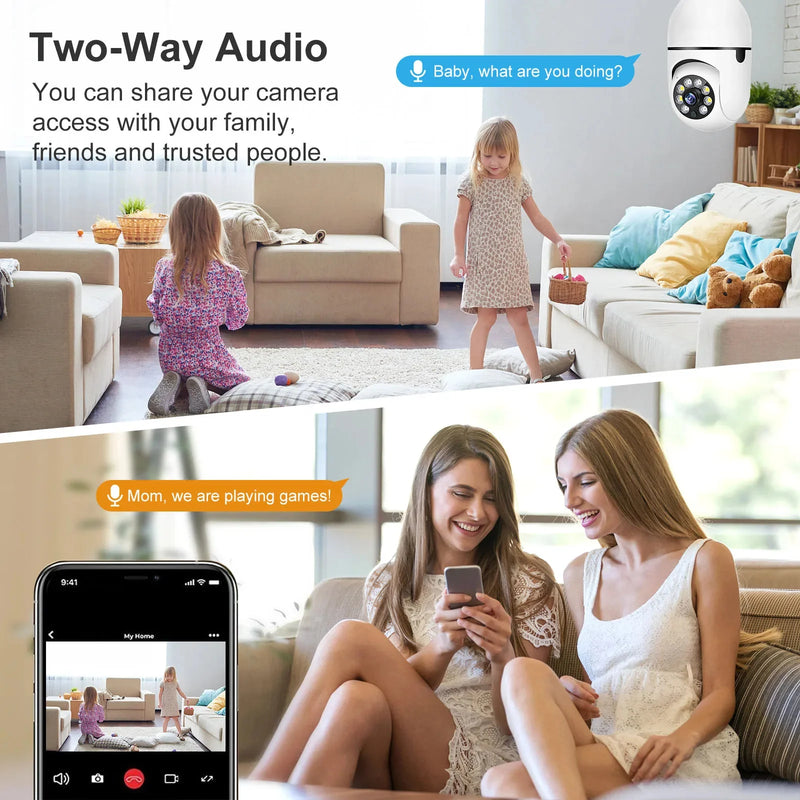 Câmera IP WiFi 3MP – Monitoramento e Proteção Residencial