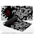 Mousepad Gamer Dragon XXL – Superfície de Tecido Rápida e Antiderrapante (900x400mm / 700x300mm)
