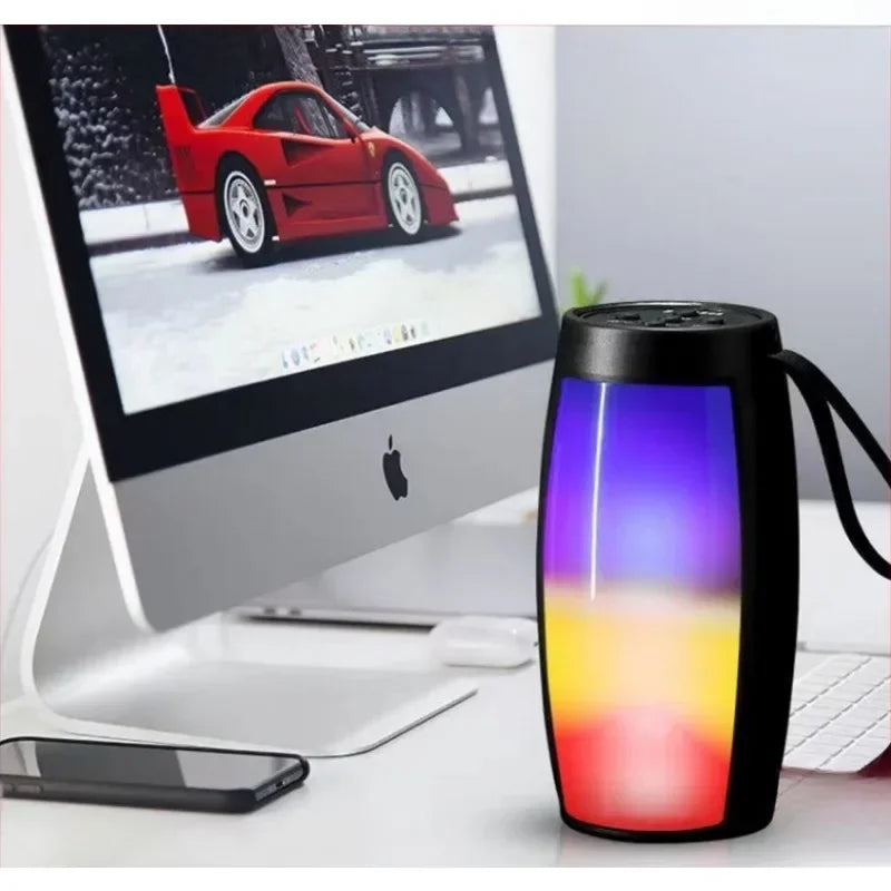 Caixa de Som Bluetooth 1202 TWS – Portátil, Graves Potentes e Alto Volume.