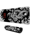 Mousepad Gamer Dragon XXL – Superfície de Tecido Rápida e Antiderrapante (900x400mm / 700x300mm)