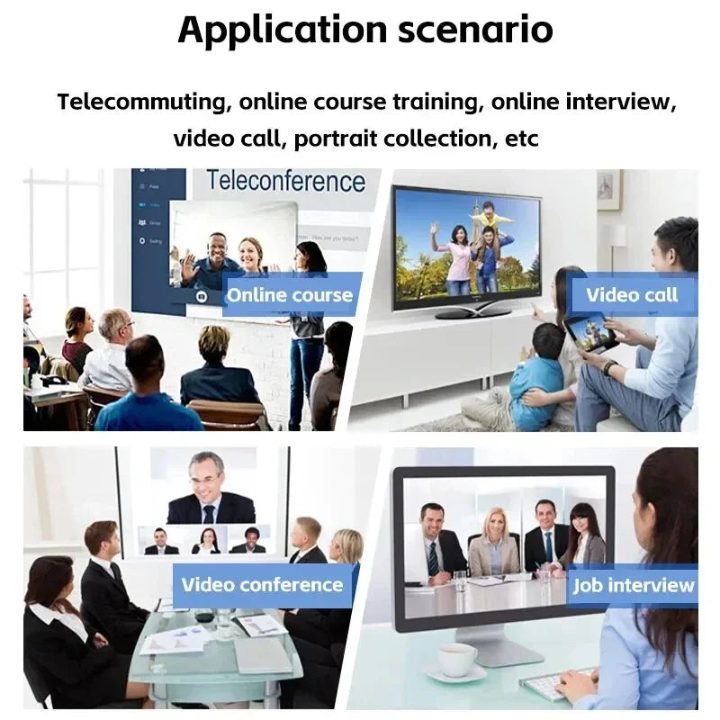 Câmera 1080P HD USB VIKEFON