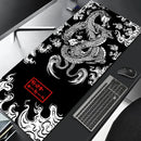 Mousepad Gamer Dragon XXL – Superfície de Tecido Rápida e Antiderrapante (900x400mm / 700x300mm)
